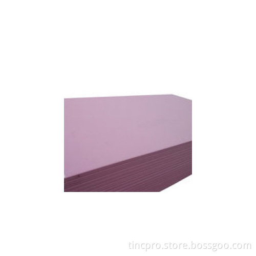 Fireproof gypsum board for wall and ceiling